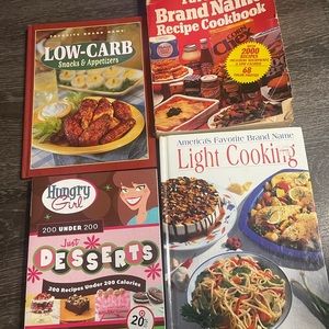 4 cooking books